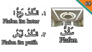 Kosa Kata Bahasa Arab Populer Part 6 || Plafon