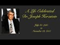 Dr  joseph herzstein  a life celebrated