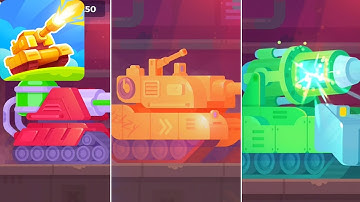 Tank Stars - Gameplay Walkthrough part 21 - Toxic, Atomic & Abrams All Tournaments (iOS, Android)