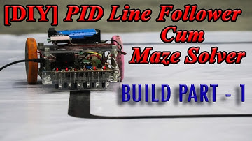 How to Make A Fast Line Follower & Maze Solver Robot using DIY 6 IR Sensor Array [PART - 1]