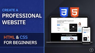 [Traversy Media] Professional Website From Scratch | HTML & CSS For Beginners
