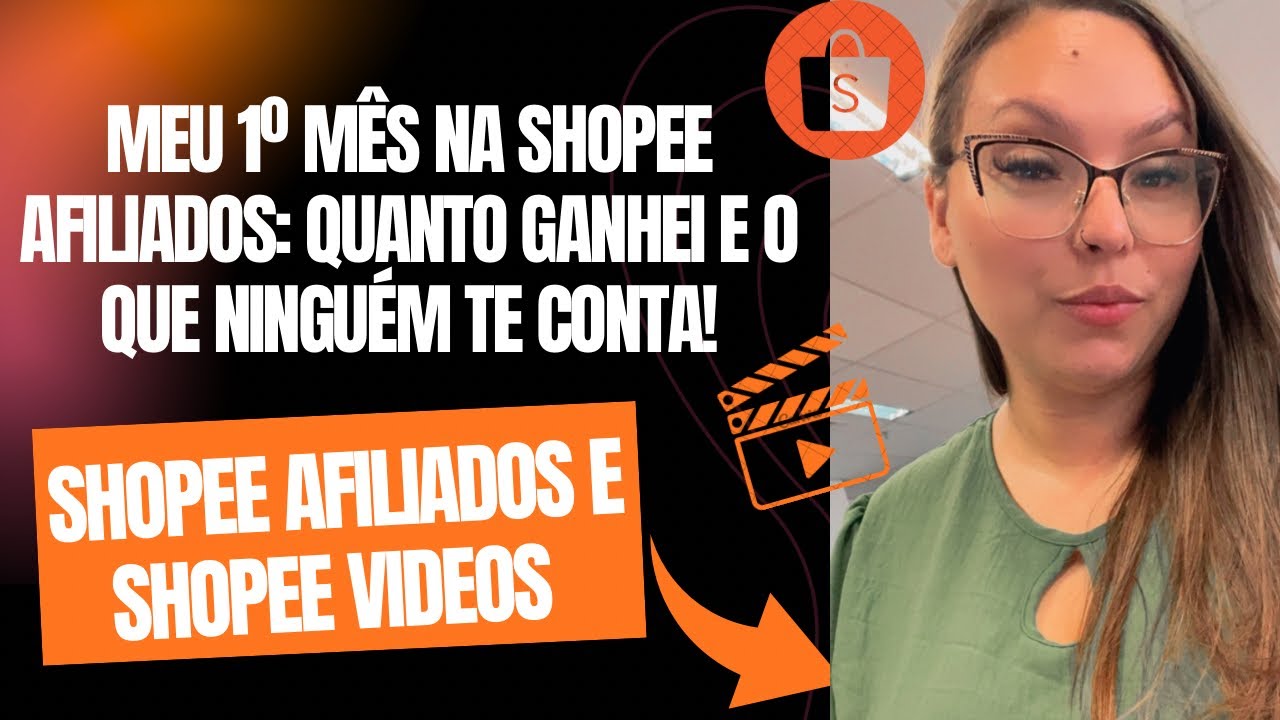 Meu 1º MÊS na Shopee Afiliados: Quanto Ganhei e o que Ninguém Te Conta!