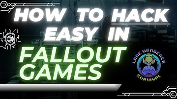 Hacking Tutorial [ Fallout 4]