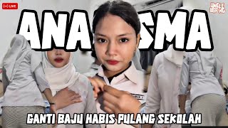 HIGH SCHOOL GIRL COMING HOME FROM SCHOOL CHANGING CLOTHES LIVE