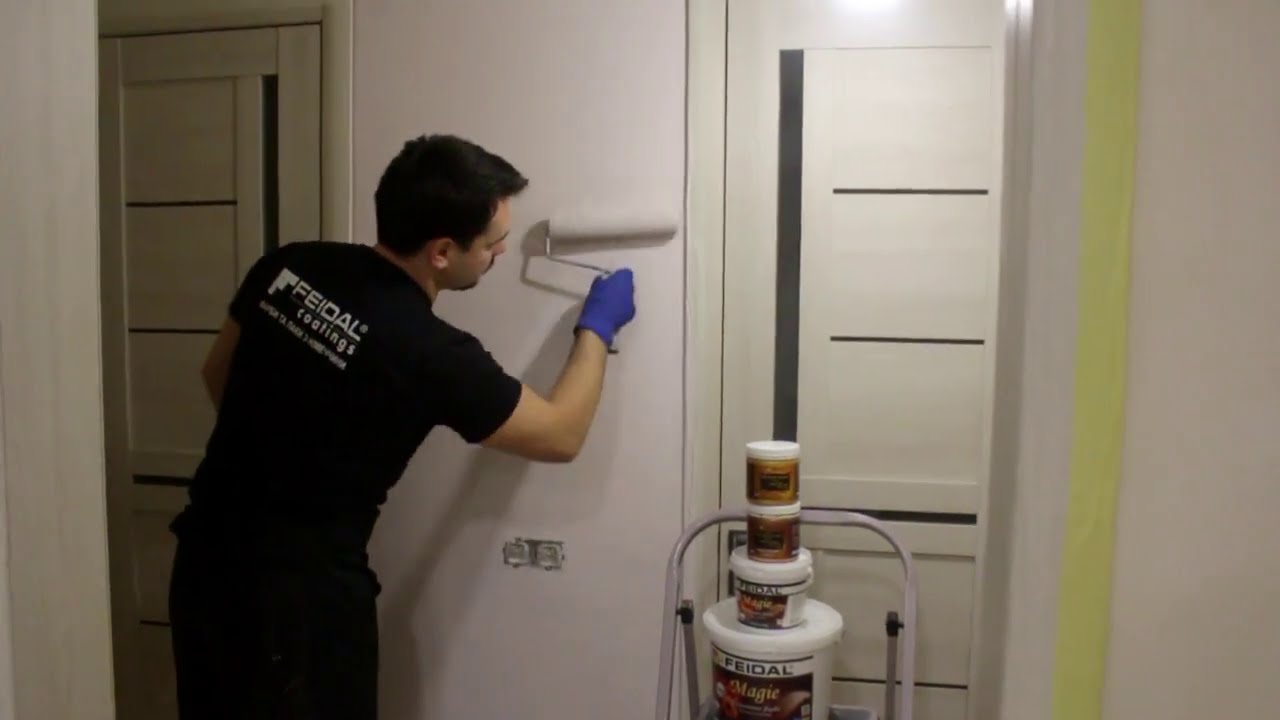 Как наносить декоративную штукатурку Magie от FEIDAL