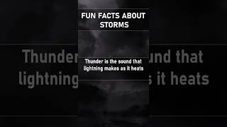 What is thunder? #shorts #funfacts #storm #thunder