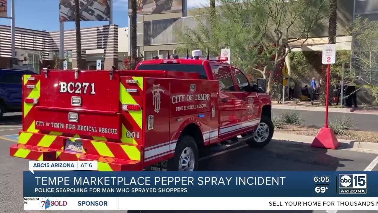 Police searching for shoplifting suspect who pepper sprayed shoppers ...