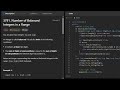LeetCode 3791. Number of Balanced Integers in a Range | Weekly Contest 482 | Digit DP