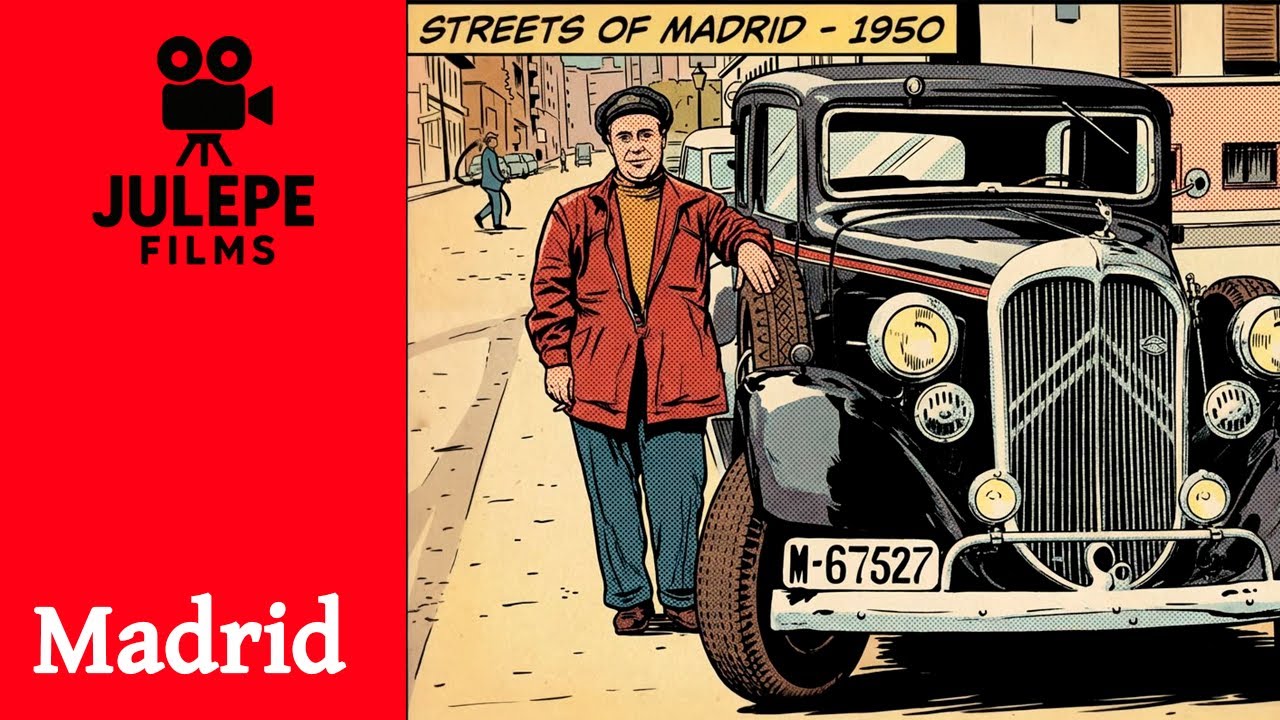 Así se veía MADRID hace años: Fotos Antiguas Animadas con IA