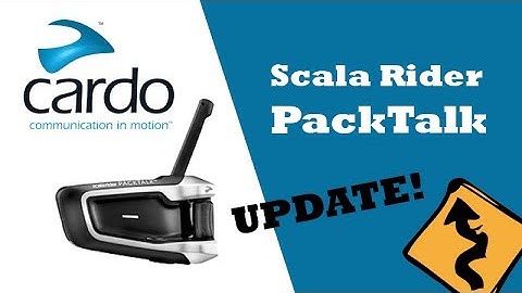 Scala Rider PackTalk Update!