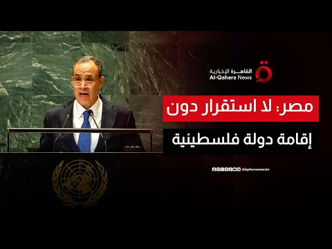 رسالة قوية من مصر لإسرائيل بالأمم المتحدة لن تنعموا بالأمن ما لم تنعم به المنطقة