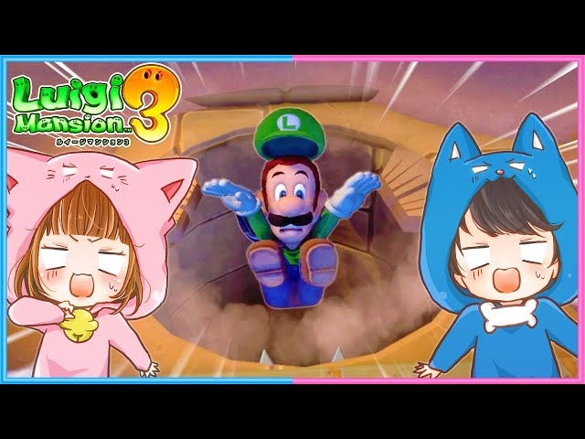 ヤバいヤバい！！ちろぴのルイージマンション3実況👻#4【 ルイージ