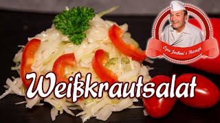 Weißkrautsalat mit Geheimzutat selber machen - Metzgersalate - Opa Jochens Rezept