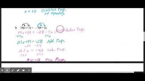 2.5 Reason Using Properties From Algebra Video Lesson Geometry