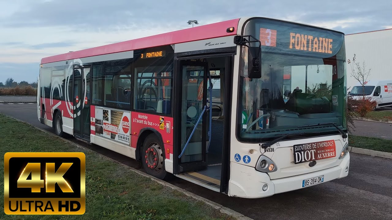Auxerre - Réseau Léo - Ligne 3 - Retour