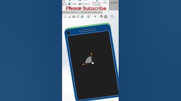 Redmi Note 9 in SolidWorks | CAD Modeling from Scratch #shortvideo #solidwork
