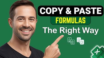 Copy Formulas in Excel Without Breaking References