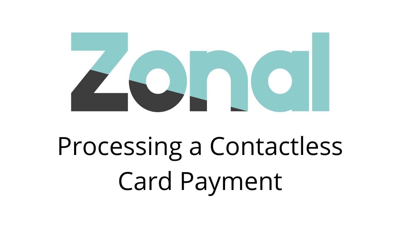 Processing a Contactless Card Payment by Zonal Hospitality Systems