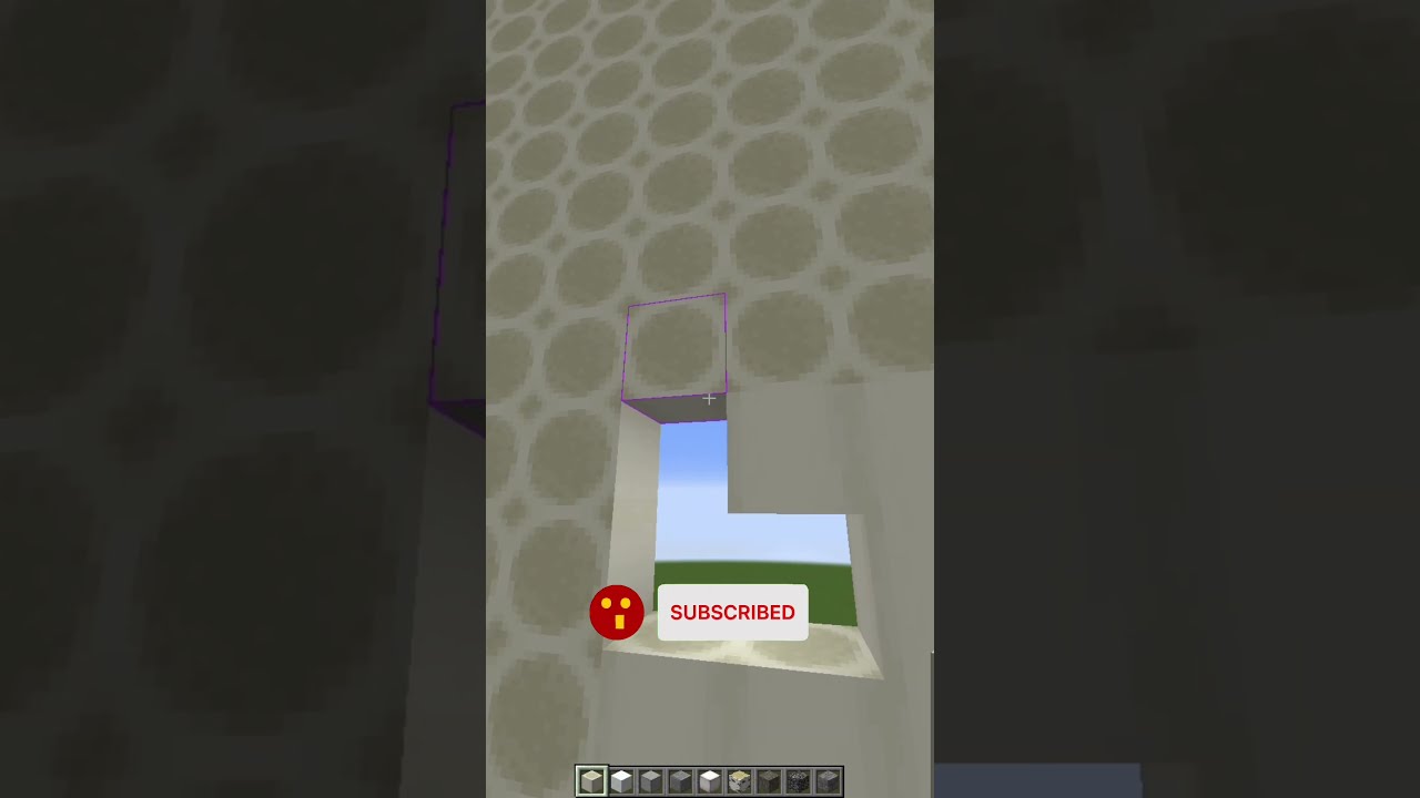 Minecraft The BEST ALPHABET LORE LETTER Q Build Shorts