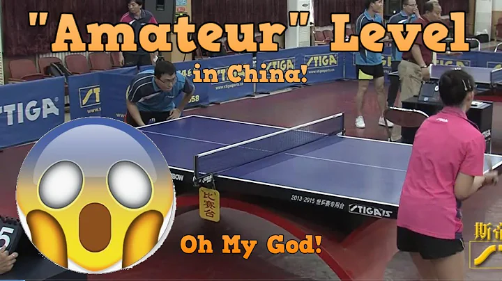 Table Tennis "Amateur" Level in China (Wow) - DayDayNews