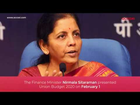 Union Budget 2020 Highlights | Accoxi - YouTube