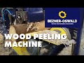 Wood peeling machine FML | Bezner-Oswald