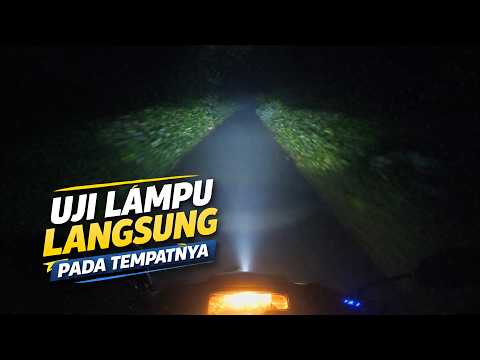 Jalan Sepi dan Mencekam, Lampu BILED Rayton Dicoba Langsung