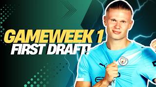 MY FIRST DRAFT!  LAST SEASON RANK 7701 IN 🌍 FPL 2026/27
