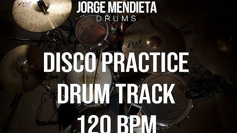 DISCO / FUNK - Practice Drum Track / Drum Loop 120 BPM