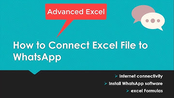 🗨 How To Send WhatsApp Message From Excel - NO VBA