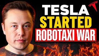 BREAKING! Tesla just declared war on Uber, Lyft & Waymo with their new Robotaxi!