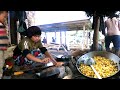 Maize snacks in the village