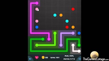 Flow Game Level - 521 [9x9] Mania Connect the Dots