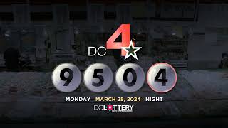 DC LOTTERY Night 03/25/2024