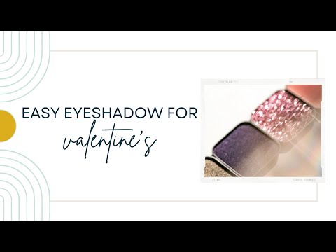 Pink & Purple Valentine's Day Makeup - YouTube