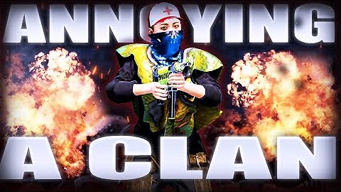 ANNOYING A CLAN Until They RAID US: Rust Movie