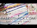 8. КАК ЗАКАЗАТЬ ТКАНИ из США с сайта Fabricshack