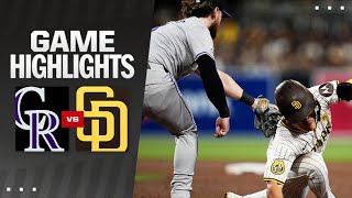 Rockies vs. Padres Game Highlights (5/14/24) | MLB Highlights