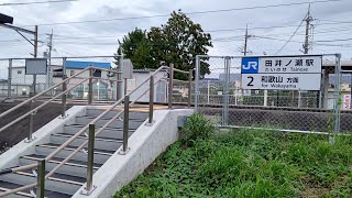 JR西日本　和歌山線　田井ノ瀬駅
