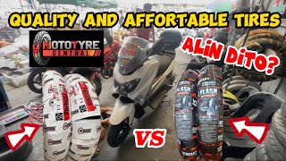 Quality and Affortable Tires for my Yamaha NMAX. Quick or Beast tires? #mototyreCentralGMA
