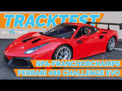 Tracktest - Ferrari 488 Challenge EVO - Spa-Francorchamps - Daniel Schwerfeld (all4track) @Heavyfield