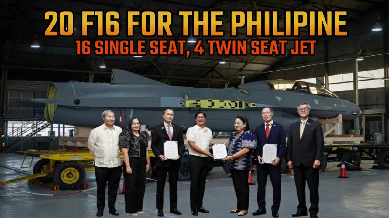 20 Advanced F-16s for PH ⚠️ 16 Single-Seat, 4 Twin-Seat Jets❗❗❗