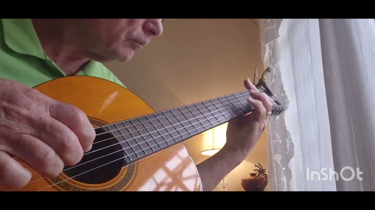 JUST A DREAM AGO - Rita Moss' Hit (Puccini - lyrics and adaptation by Bobby Worth) - Fingerstyle