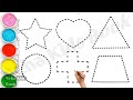 Shapes drawing for kids,Learn 2d shapes,colors for toddlers|Preschool Learning,Educational video,320