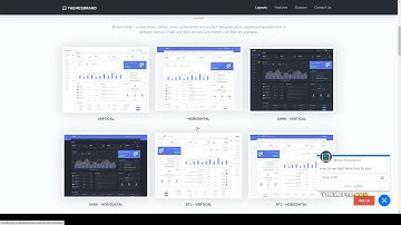 Minible - NodeJs Admin and Dashboard Template crm 15
