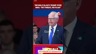 Tim Walz Blasts Trump Over War: “No Threat, No Plan—Pure Fascism”