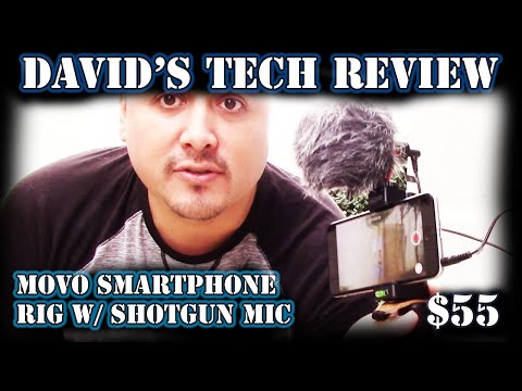 MOVO Smartphone Rig w/ Shotgun Mic Review | Tech Review | Team Rubalcava