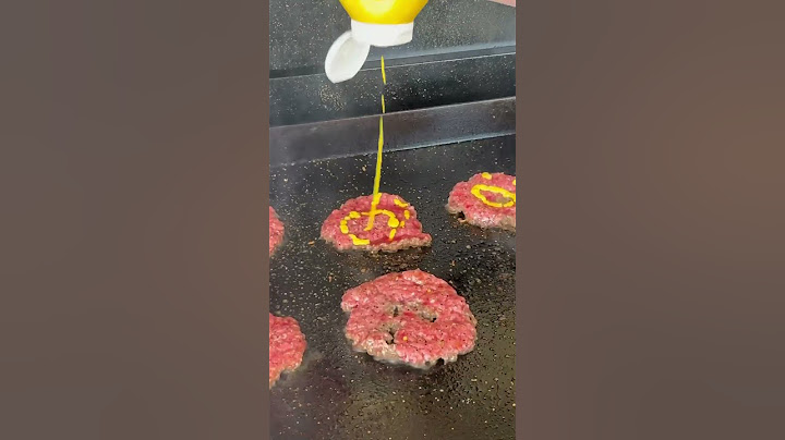 The BEST smash burger
