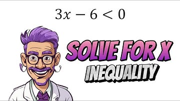 Solve for x in a linear inequality (with Number line) - Grade 10 Math