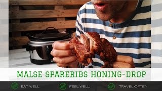 Supermalse Spareribs Honing Drop - Slowcookrecept Stijn - Culicool